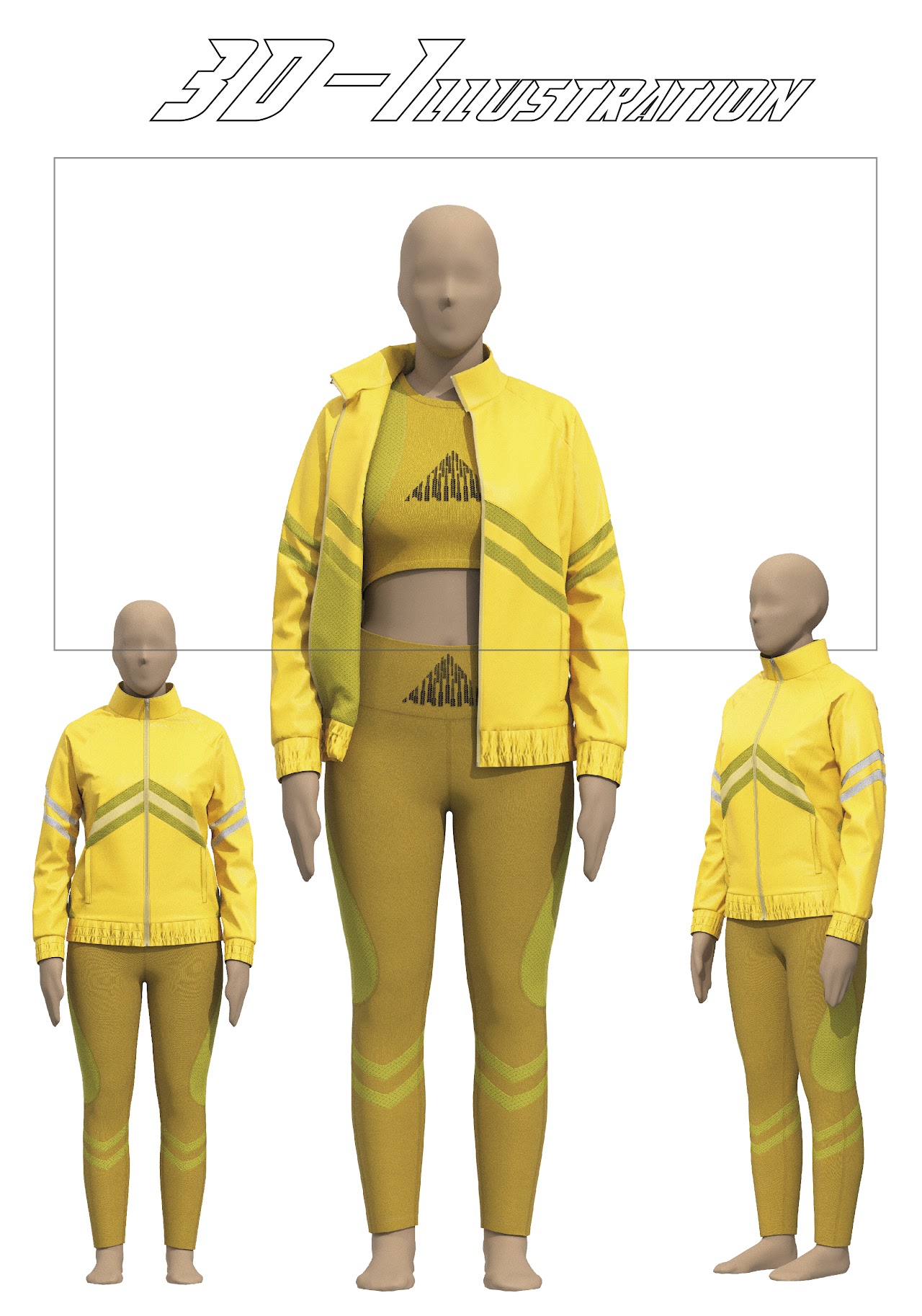 Activewear Fit Study 05 portfolio image 1