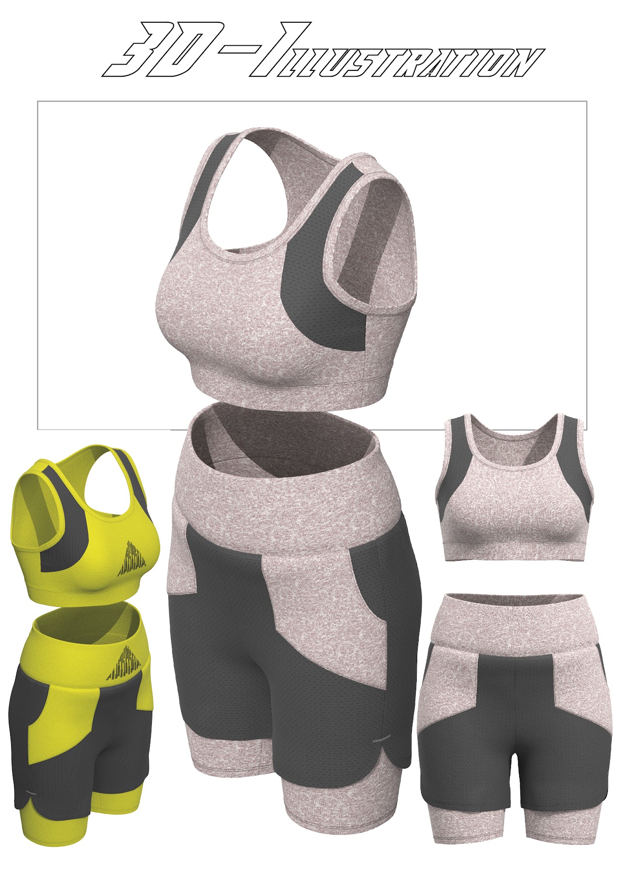 Activewear Fit Study 06 portfolio image 1