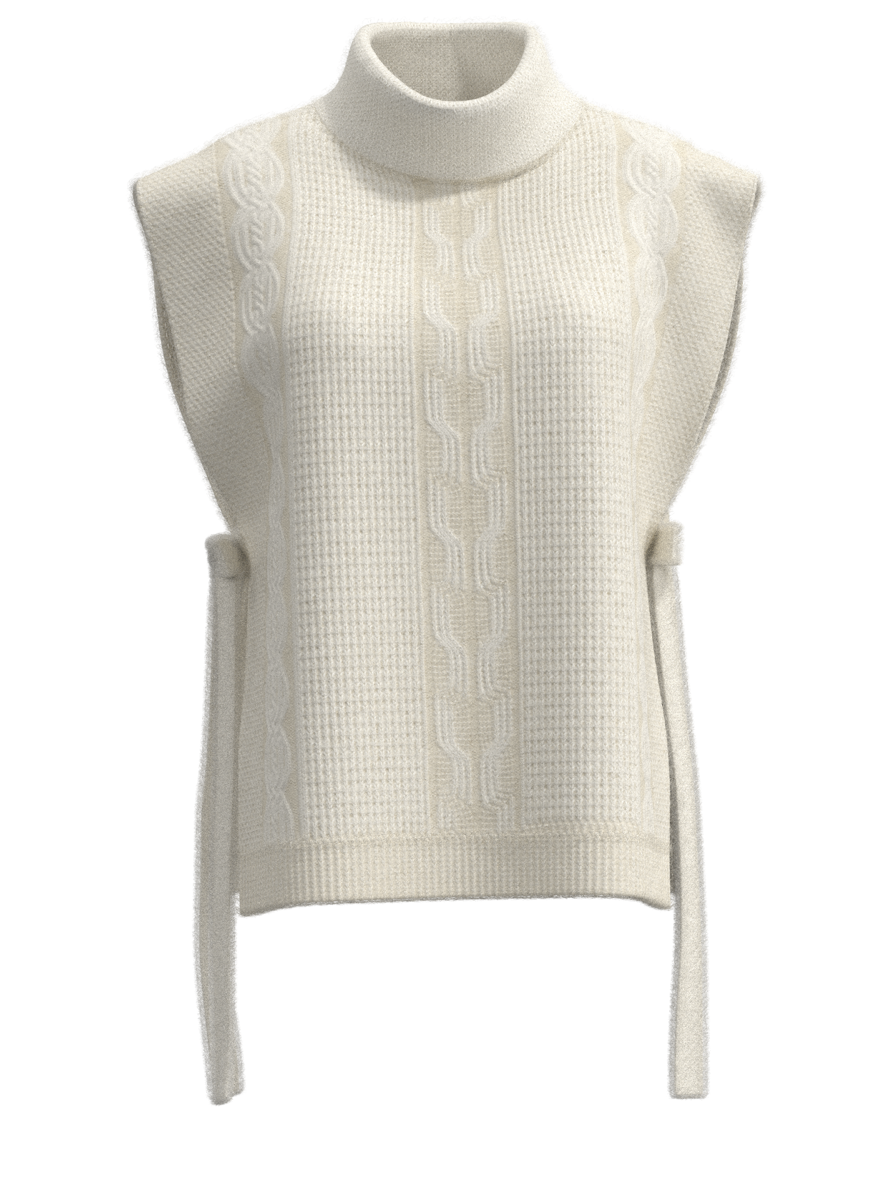 Fully Fashion Rib Cardigan hero render