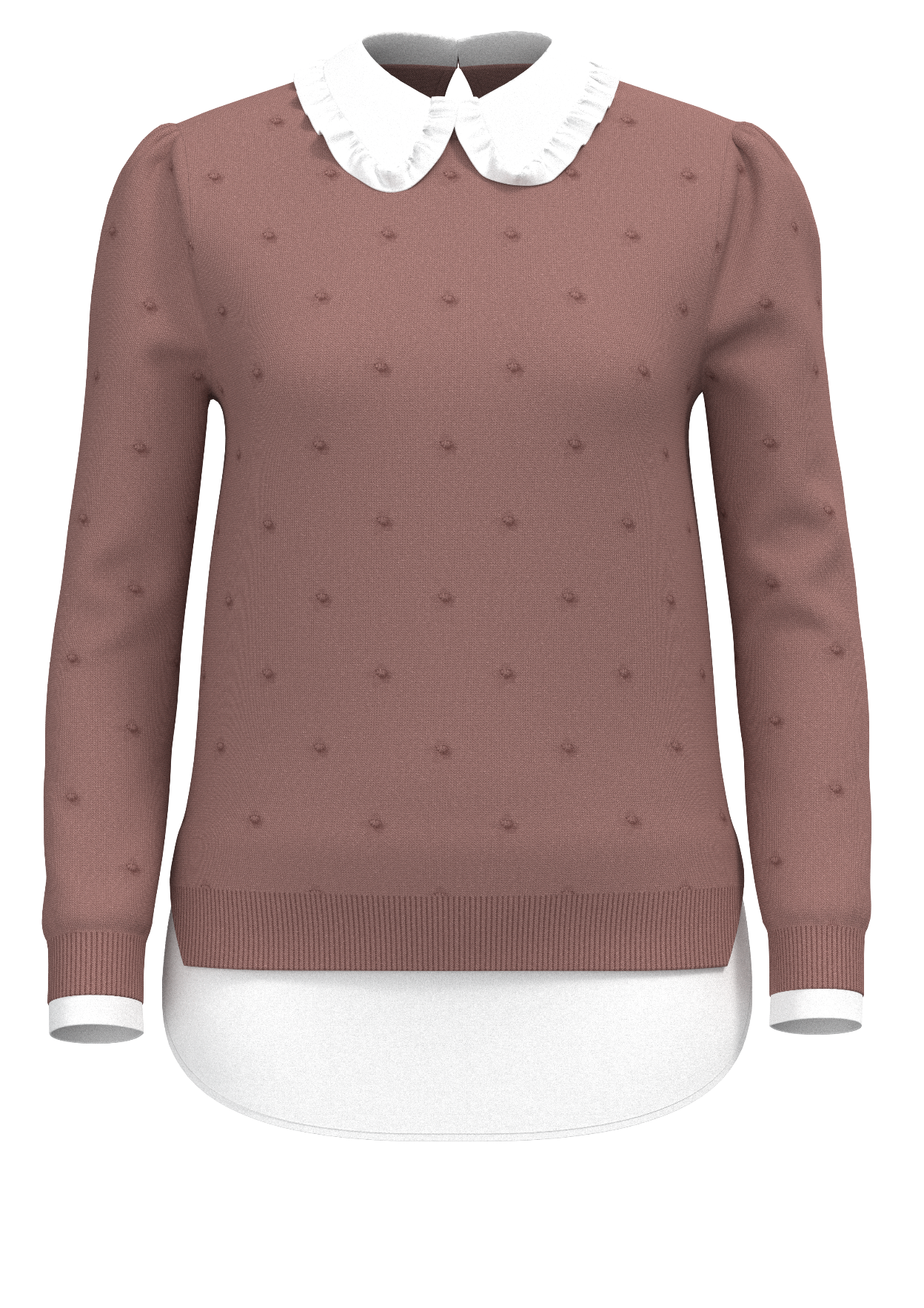 Intarsia Landscape Sweater hero render
