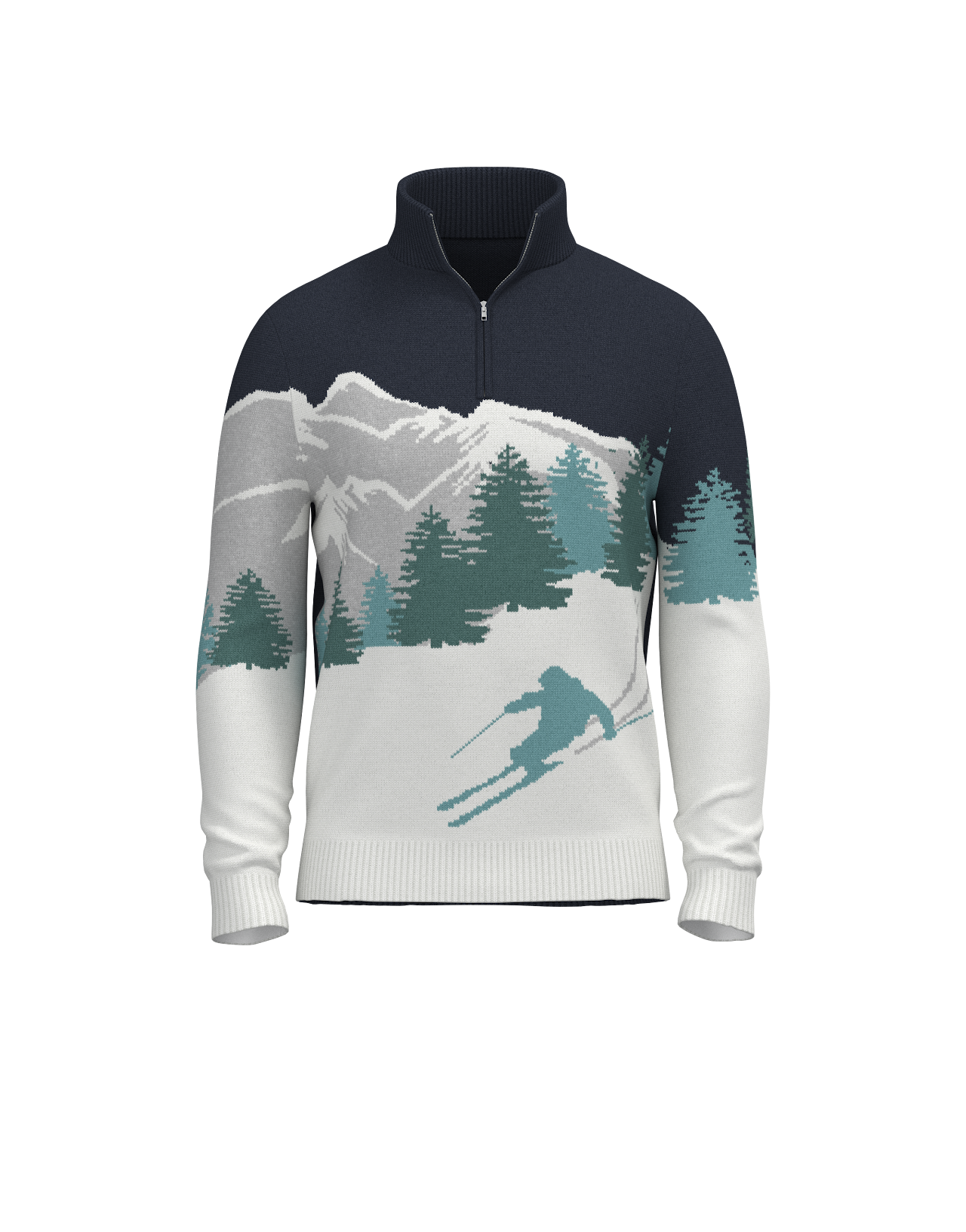 Jacquard Merino Top hero render